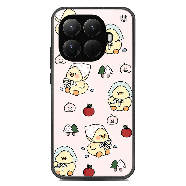 Cute Chic Series Soft Phone Case - Glass Case - Design 2 - Xiaomi 15T Pro