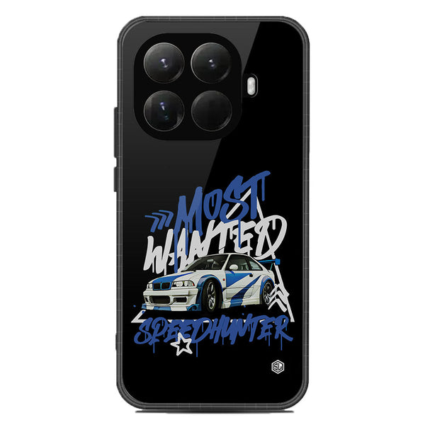 Most Wanted Speedhunter Series Soft Phone Case - Glass Case - Design 1 - Xiaomi 15T Pro