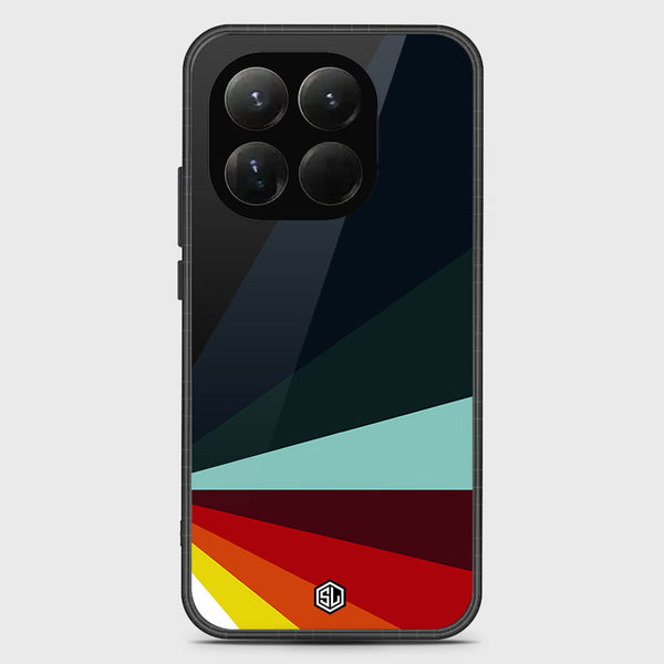 Retro Stripes Series Soft Phone Case - Glass Case - Design 1 - Xiaomi 15T