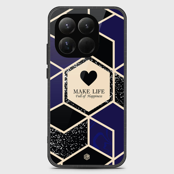 Happiness Series Soft Phone Case - Glass Case - Design 1 - Xiaomi 15T