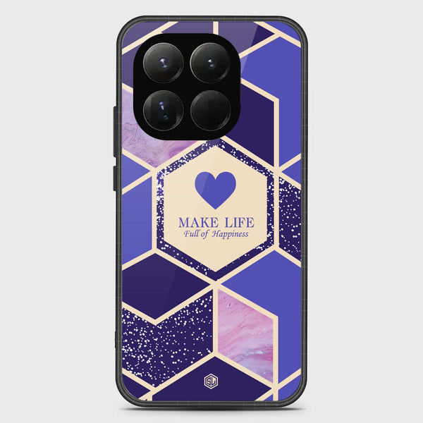 Happiness Series Soft Phone Case - Glass Case - Design 2 - Xiaomi 15T