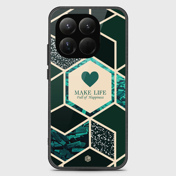 Happiness Series Soft Phone Case - Glass Case - Design 4 - Xiaomi 15T