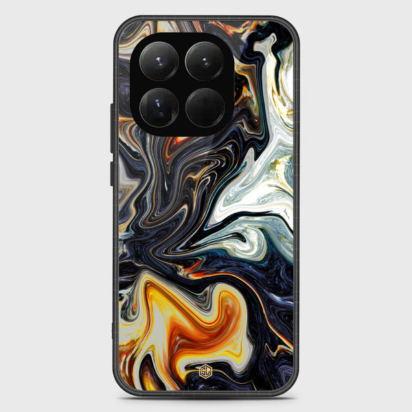 Marble Series Soft Phone Case - Glass Case - Design 1 - Xiaomi 15T