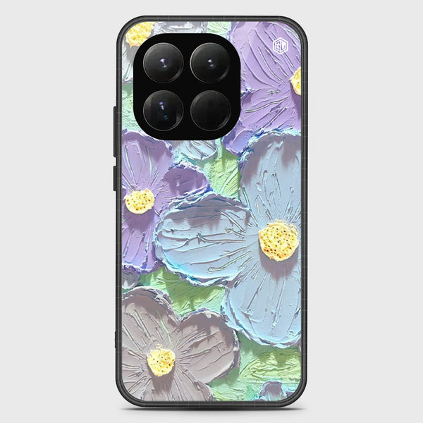 Floral Series Soft Phone Case - Glass Case - Design 1 - Xiaomi 15T