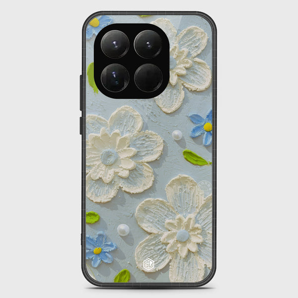 Floral Series Soft Phone Case - Glass Case - Design 3 - Xiaomi 15T