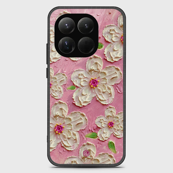Floral Series Soft Phone Case - Glass Case - Design 5 - Xiaomi 15T