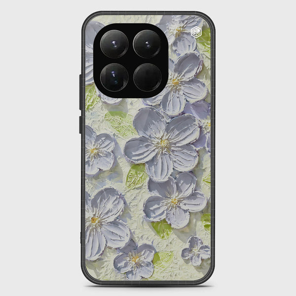 Floral Series Soft Phone Case - Glass Case - Design 12 - Xiaomi 15T