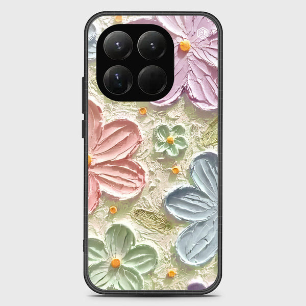 Floral Series Soft Phone Case - Glass Case - Design 15 - Xiaomi 15T