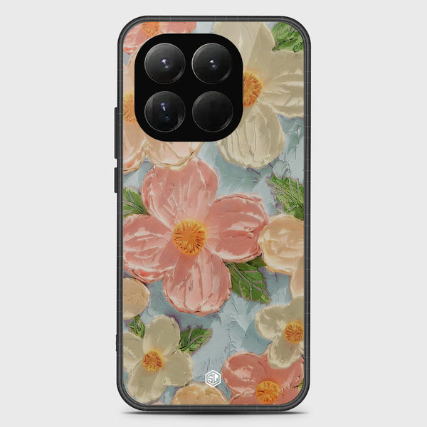 Floral Series Soft Phone Case - Glass Case - Design 16 - Xiaomi 15T