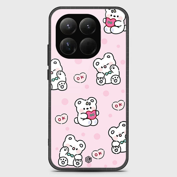 Cute Chic Series Soft Phone Case - Glass Case - Design 1 - Xiaomi 15T