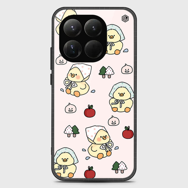 Cute Chic Series Soft Phone Case - Glass Case - Design 2 - Xiaomi 15T