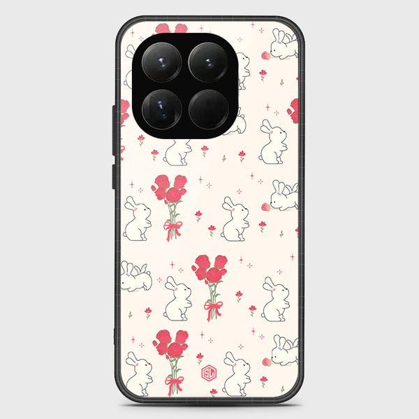 Cute Korean Design Series Soft Phone Case - Glass Case - Design 6 - Xiaomi 15T