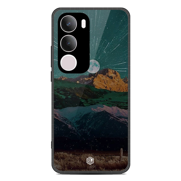 Mountains Wanderlust Series Soft Phone Case - Metal Case - Design 3 - Vivo Y29