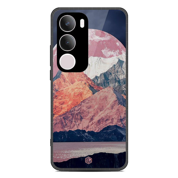 Mountains Wanderlust Series Soft Phone Case - Metal Case - Design 5 - Vivo Y29