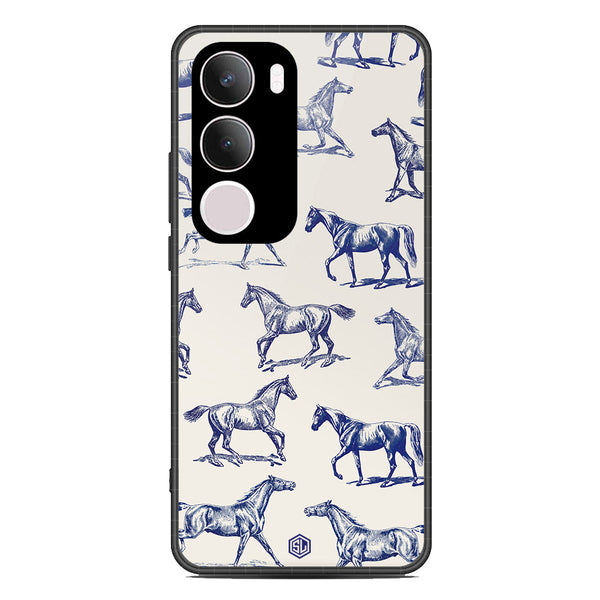 Trending Designs Series Soft Phone Case - Metal Case - Design 3 - Vivo Y29