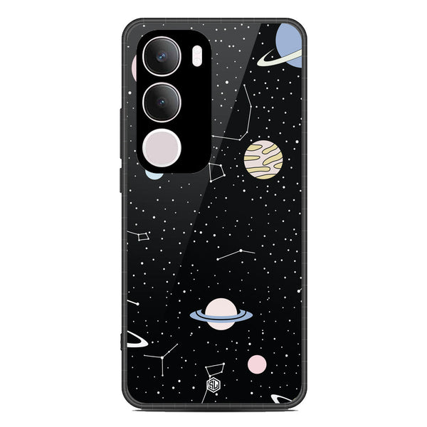 Space Series Soft Phone Case - Metal Case - Design 1 - Vivo Y29
