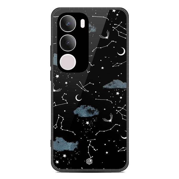 Space Series Soft Phone Case - Metal Case - Design 5 - Vivo Y19s