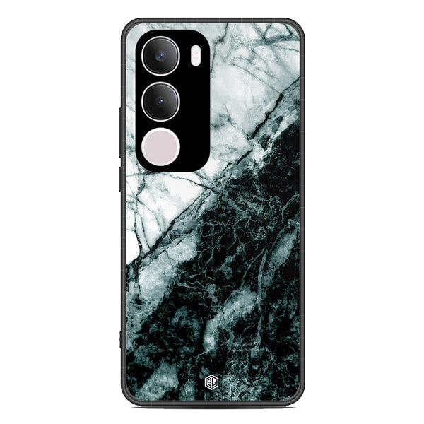 Marble Series Soft Phone Case - Metal Case - Design 6 - Vivo Y29