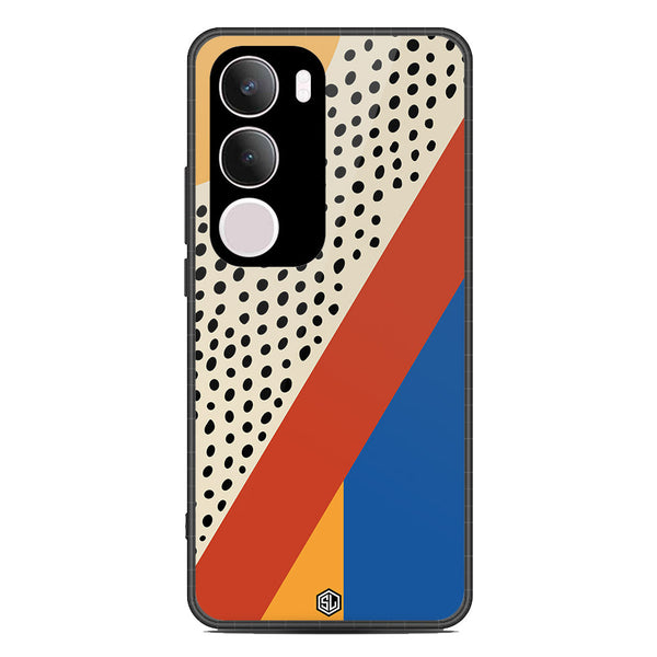 Polka Dots Series Soft Phone Case - Metal Case - Design 4 - Vivo Y29 5G