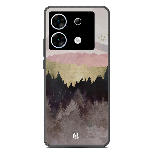 Mountains Wanderlust Series Soft Phone Case - Metal Case - Design 2 - Infinix Zero 30