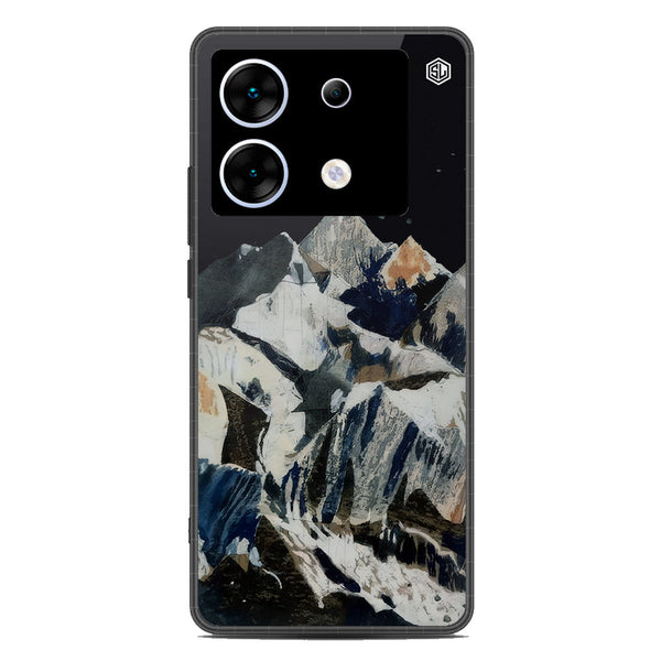 Mountains Wanderlust Series Soft Phone Case - Metal Case - Design 4 - Infinix Zero 30
