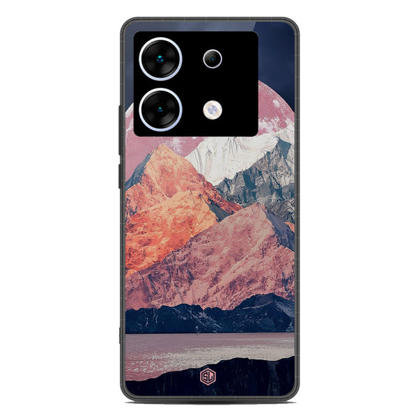 Mountains Wanderlust Series Soft Phone Case - Metal Case - Design 5 - Infinix Zero 30