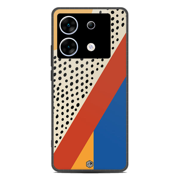 Polka Dots Series Soft Phone Case - Metal Case - Design 4 - Infinix Zero 30