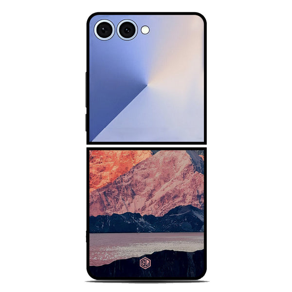Mountains Wanderlust Series Soft Phone Case - Metal Case - Design 5 - Samsung Galaxy Z Flip 7