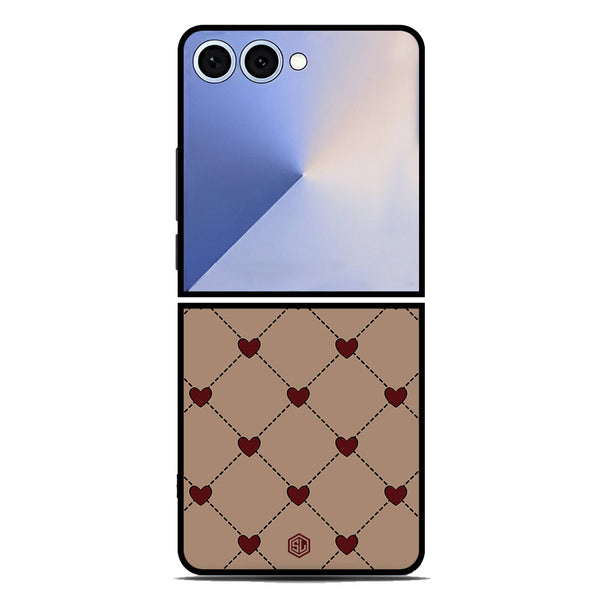 Trending Designs Series Soft Phone Case - Metal Case - Design 1 - Samsung Galaxy Z Flip 7