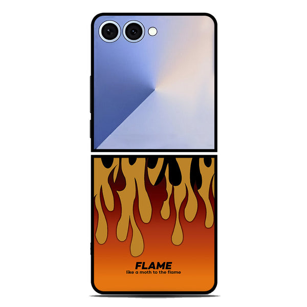 Trending Designs Series Soft Phone Case - Metal Case - Design 4 - Samsung Galaxy Z Flip 7