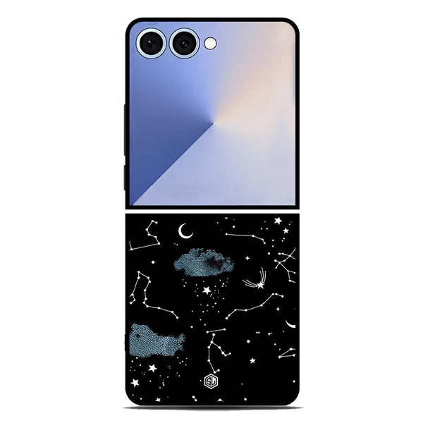 Space Series Soft Phone Case - Metal Case - Design 5 - Samsung Galaxy Z Flip 7