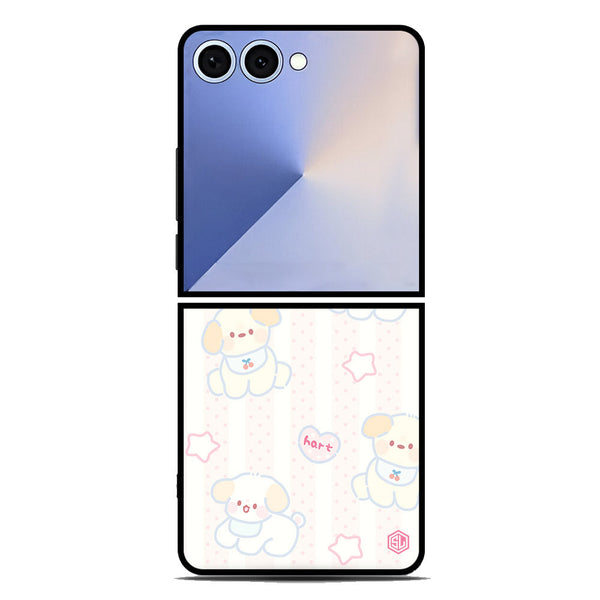 Cute Chic Series Soft Phone Case - Metal Case - Design 5 - Samsung Galaxy Z Flip 7