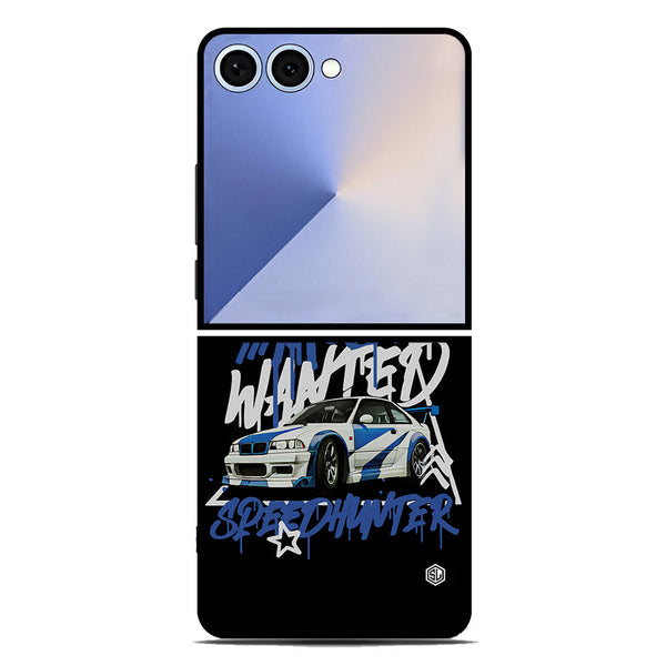 Most Wanted Speedhunter Series Soft Phone Case - Metal Case - Design 1 - Samsung Galaxy Z Flip 7