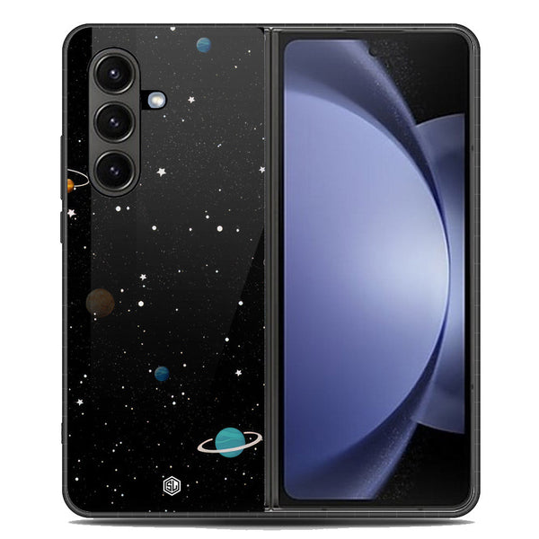 Space Series Soft Phone Case - Metal Case - Design 3 - Samsung Galaxy Z Fold 7