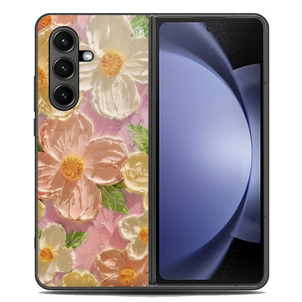 Floral Series Soft Phone Case - Metal Case - Design 11 - Samsung Galaxy Z Fold 7
