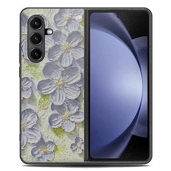 Floral Series Soft Phone Case - Metal Case - Design 12 - Samsung Galaxy Z Fold 7