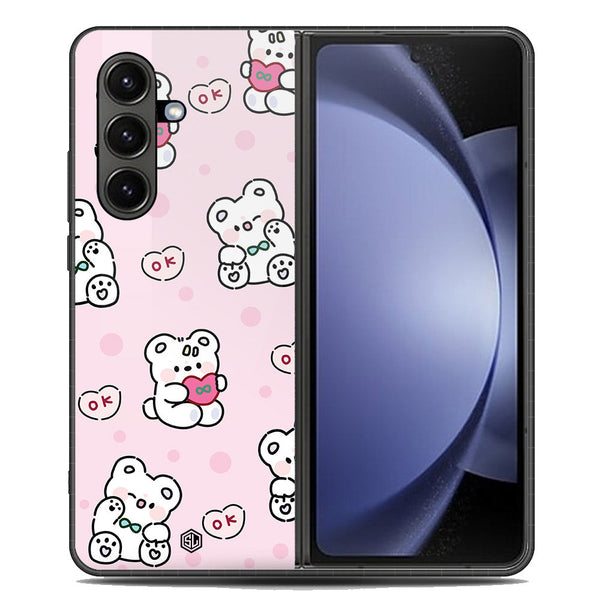 Cute Chic Series Soft Phone Case - Metal Case - Design 1 - Samsung Galaxy Z Fold 7