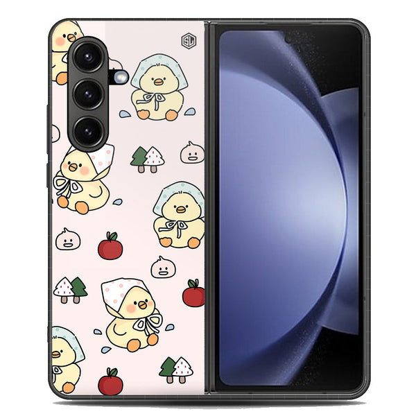 Cute Chic Series Soft Phone Case - Metal Case - Design 2 - Samsung Galaxy Z Fold 7