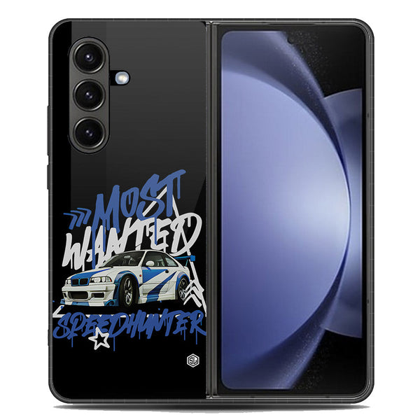 Most Wanted Speedhunter Series Soft Phone Case - Metal Case - Design 1 - Samsung Galaxy Z Fold 7