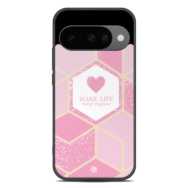 Happiness Series Soft Phone Case - Metal Case - Design 3 - Google Pixel 10