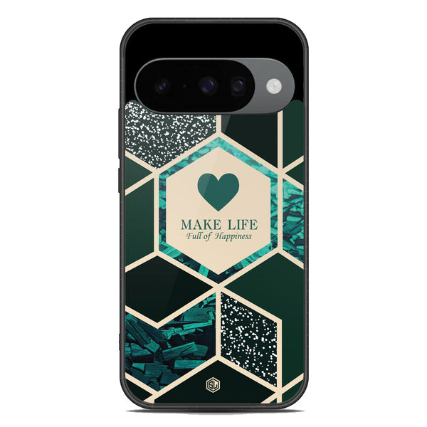 Happiness Series Soft Phone Case - Metal Case - Design 4 - Google Pixel 10