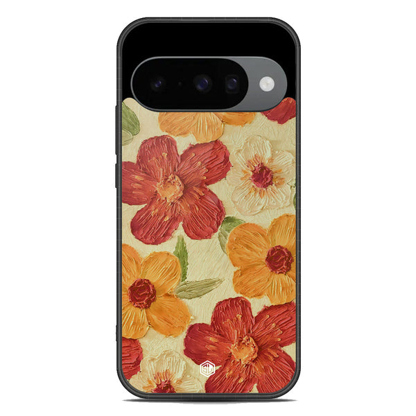 Floral Series Soft Phone Case - Metal Case - Design 6 - Google Pixel 10