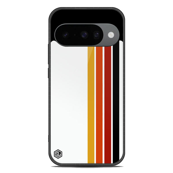 Retro Stripes Series Soft Phone Case - Metal Case - Design 4 - Google Pixel 10