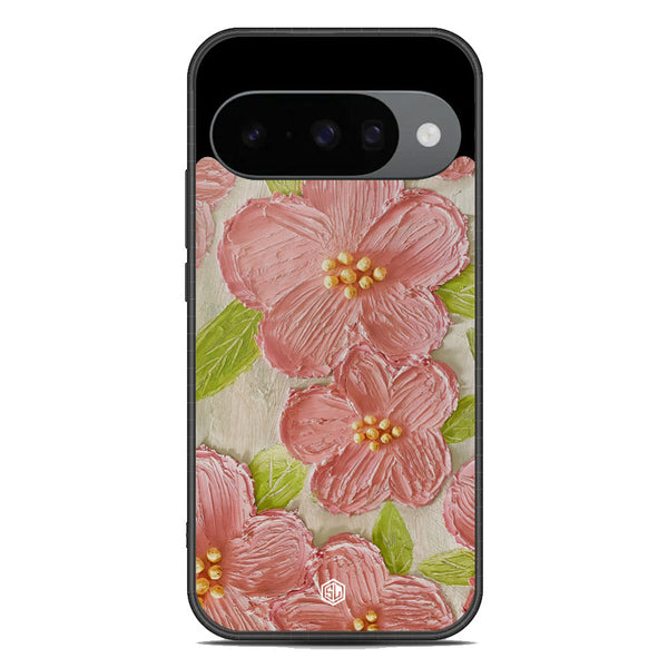 Floral Series Soft Phone Case - Metal Case - Design 9 - Google Pixel 10