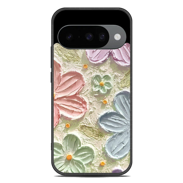 Floral Series Soft Phone Case - Metal Case - Design 15 - Google Pixel 10