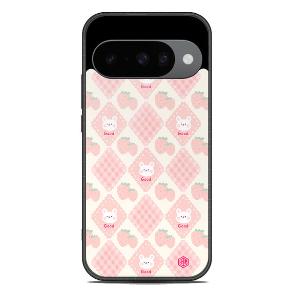Cute Korean Design Series Soft Phone Case - Metal Case - Design 3 - Google Pixel 10
