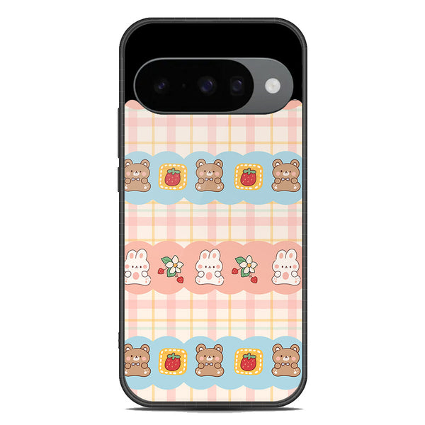Cute Korean Design Series Soft Phone Case - Metal Case - Design 5 - Google Pixel 10