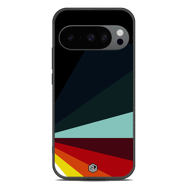 Retro Stripes Series Soft Phone Case - Metal Case - Design 1 - Google Pixel 10 Pro
