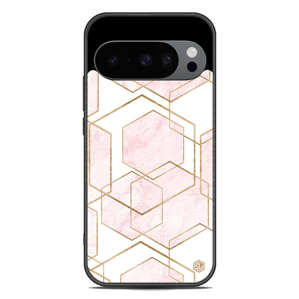 Stylish Marble Series Soft Phone Case - Metal Case - Design 3 - Google Pixel 10 Pro XL