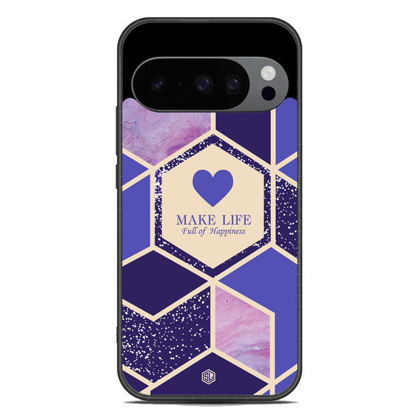 Happiness Series Soft Phone Case - Metal Case - Design 2 - Google Pixel 10 Pro XL